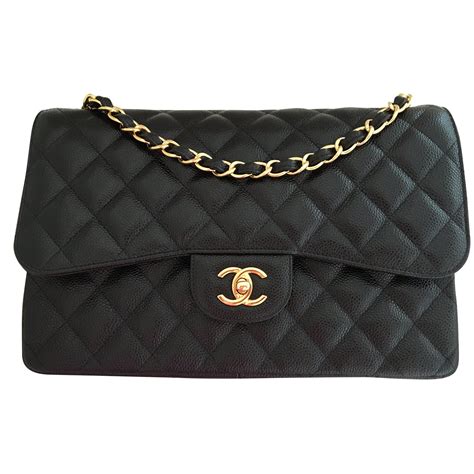 chanel timeless/classique leather handbag|Chanel handbag classic jumbo.